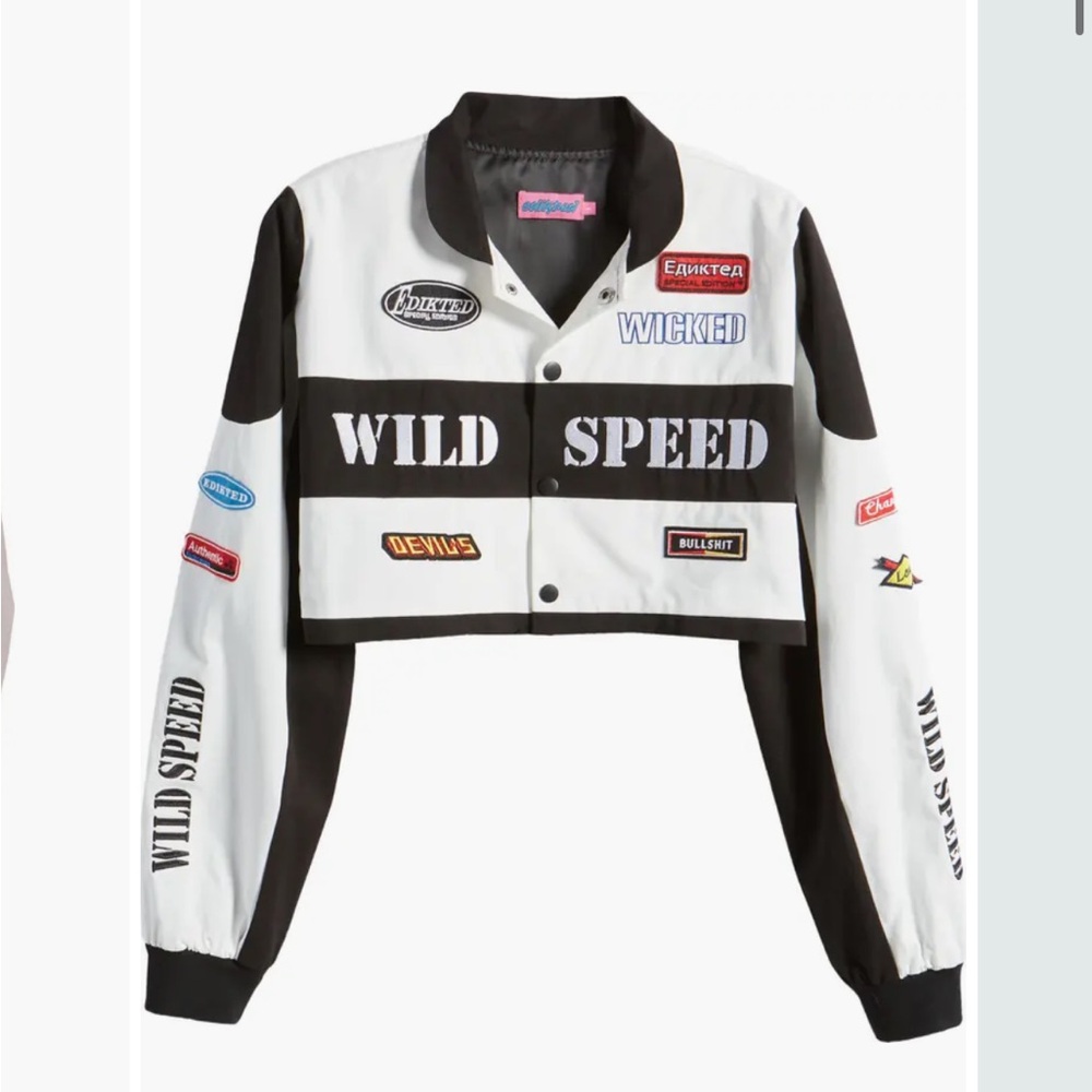 Edikted cropped jacket size XL